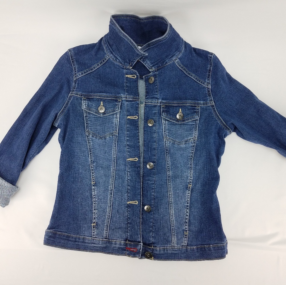 Wrangler Authentics Women's Denim Jacket, Weathere